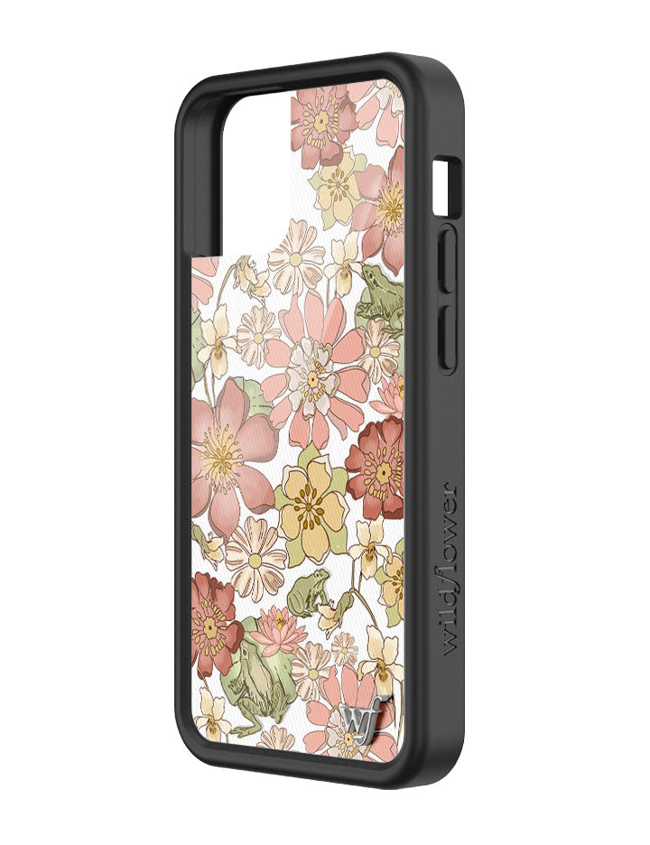 Lily Pad Floral iPhone Case with Pink and Yellow Flowers - Image 20