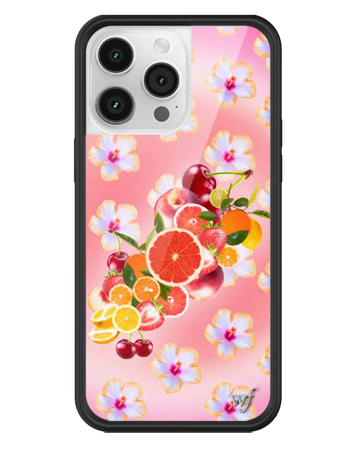 Fruit Salad Floral Print Protective iPhone Case - Image 9