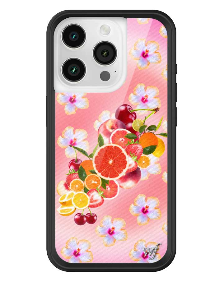Fruit Salad Floral Print Protective iPhone Case - Image 5