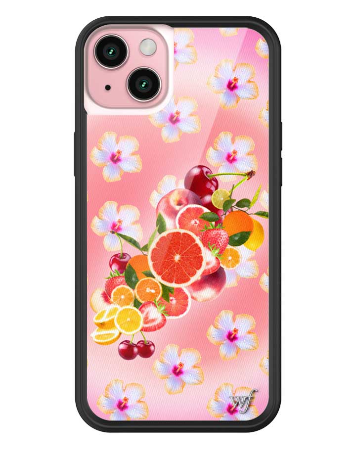 Fruit Salad Floral Print Protective iPhone Case - Image 3