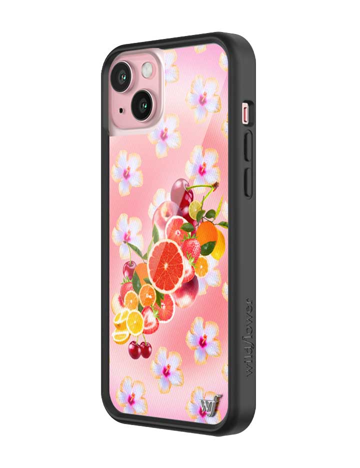 Fruit Salad Floral Print Protective iPhone Case - Image 4
