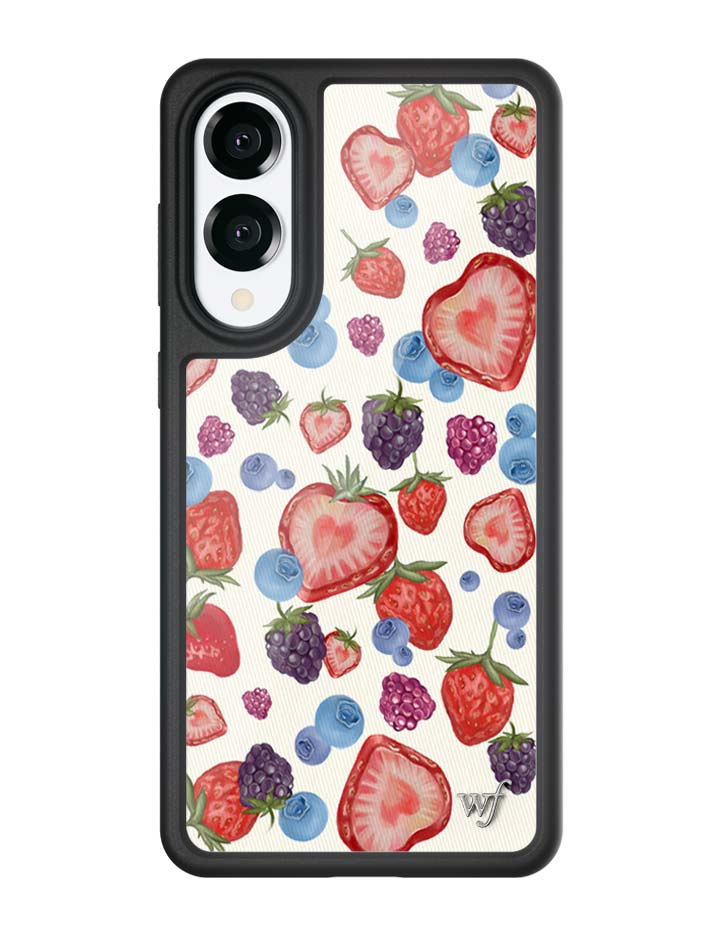 Fruit Tart Samsung Galaxy Phone Case with Protective Bumper - Image 3