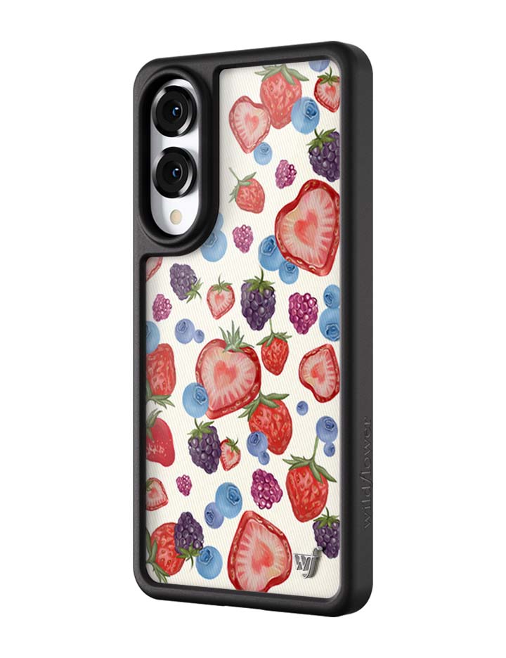 Fruit Tart Samsung Galaxy Phone Case with Protective Bumper - Image 4