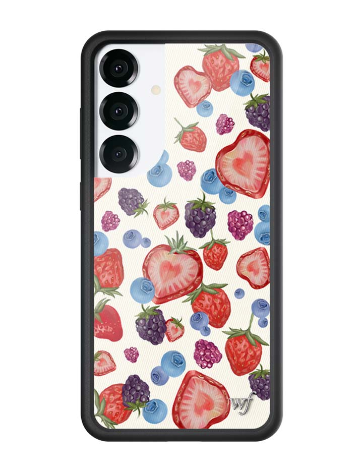 Fruit Tart Samsung Galaxy Phone Case with Protective Bumper - Image 5