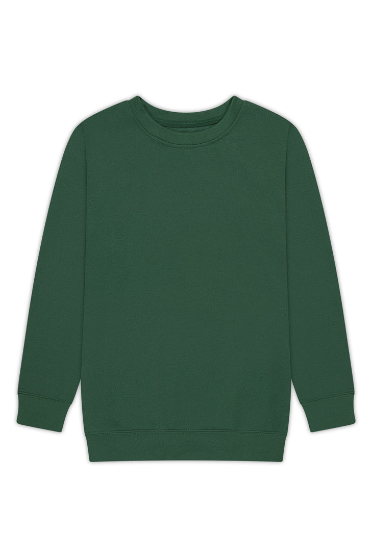 Youth Crew Neck Sweatshirt - Comfortable Pullover for Kids