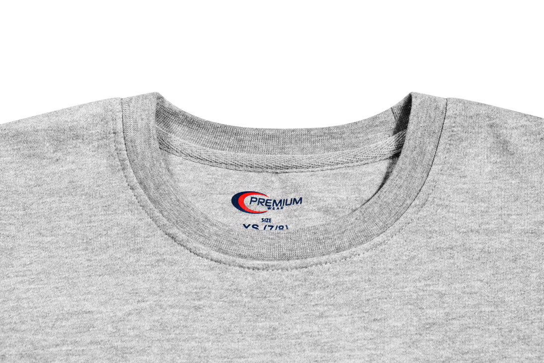 Youth Crew Neck Sweatshirt - Comfortable Pullover for Kids