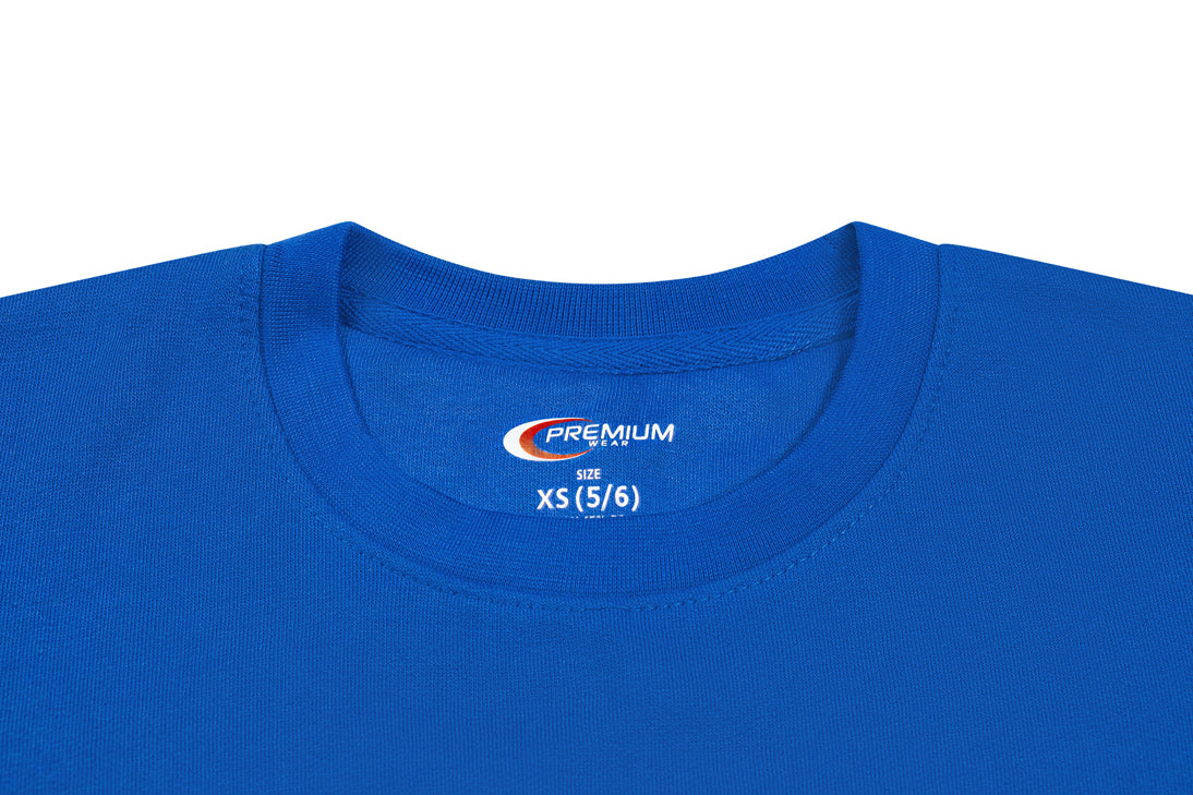 Youth Crew Neck Sweatshirt - Comfortable Pullover for Kids