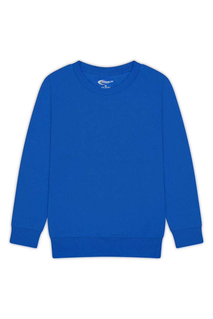 Youth Crew Neck Sweatshirt - Comfortable Pullover for Kids