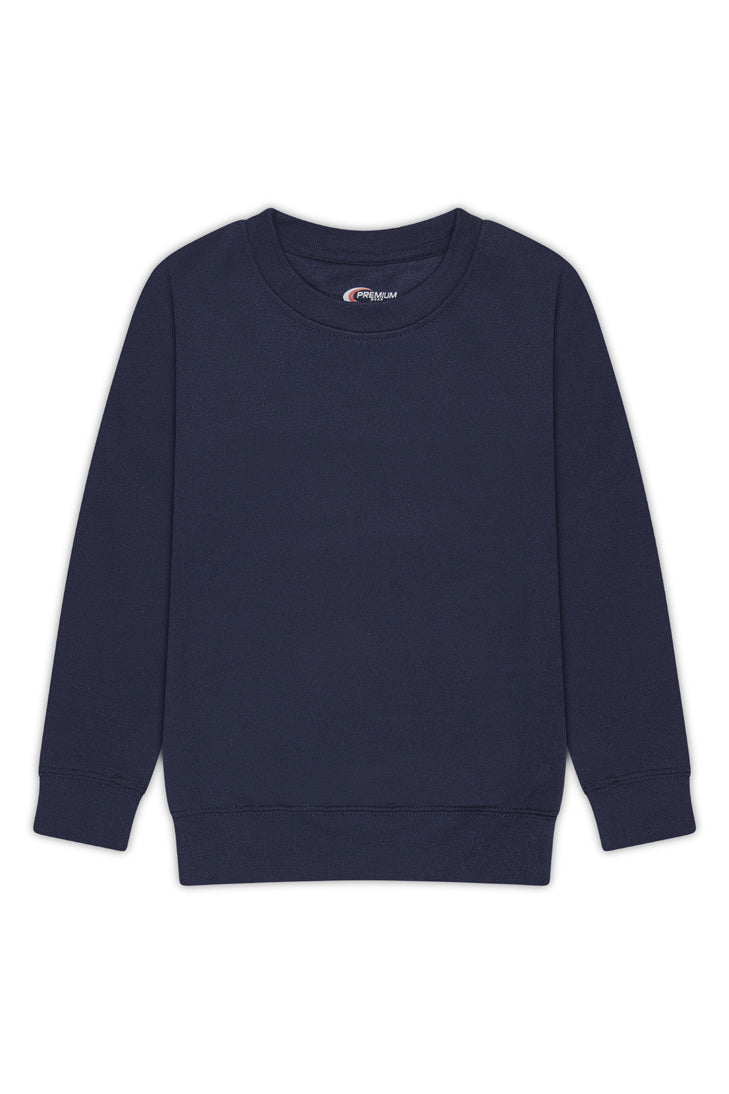 Youth Crew Neck Sweatshirt - Comfortable Pullover for Kids