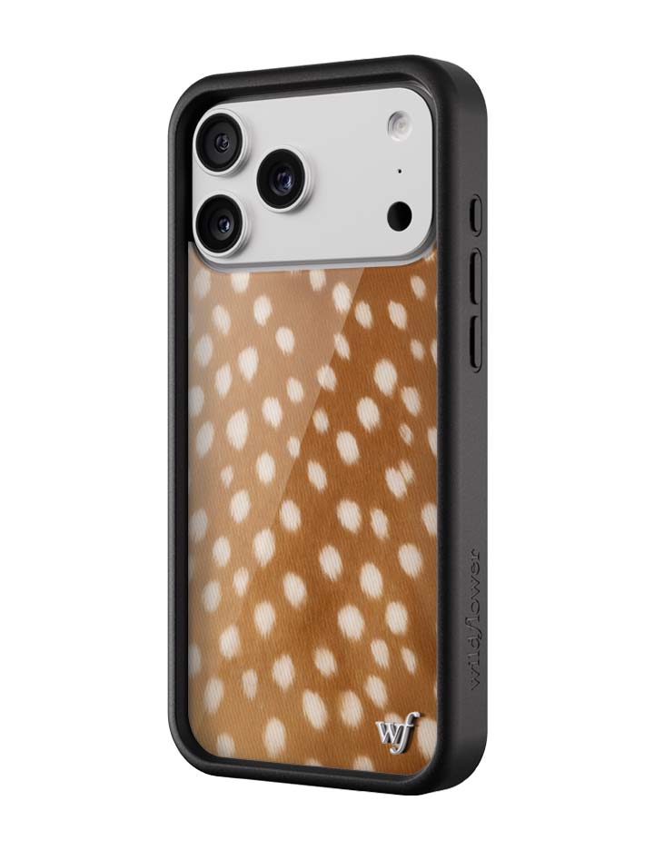 Fawn Deer Print Phone Case - Caramel Woodland Aesthetic - Image 2
