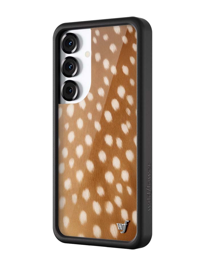 Fawn Print Samsung Galaxy Case with Protective Matte Bumper - Image 4