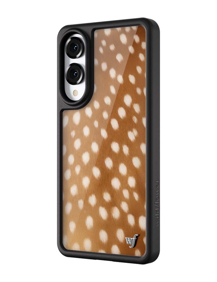 Fawn Print Samsung Galaxy Case with Protective Matte Bumper - Image 6