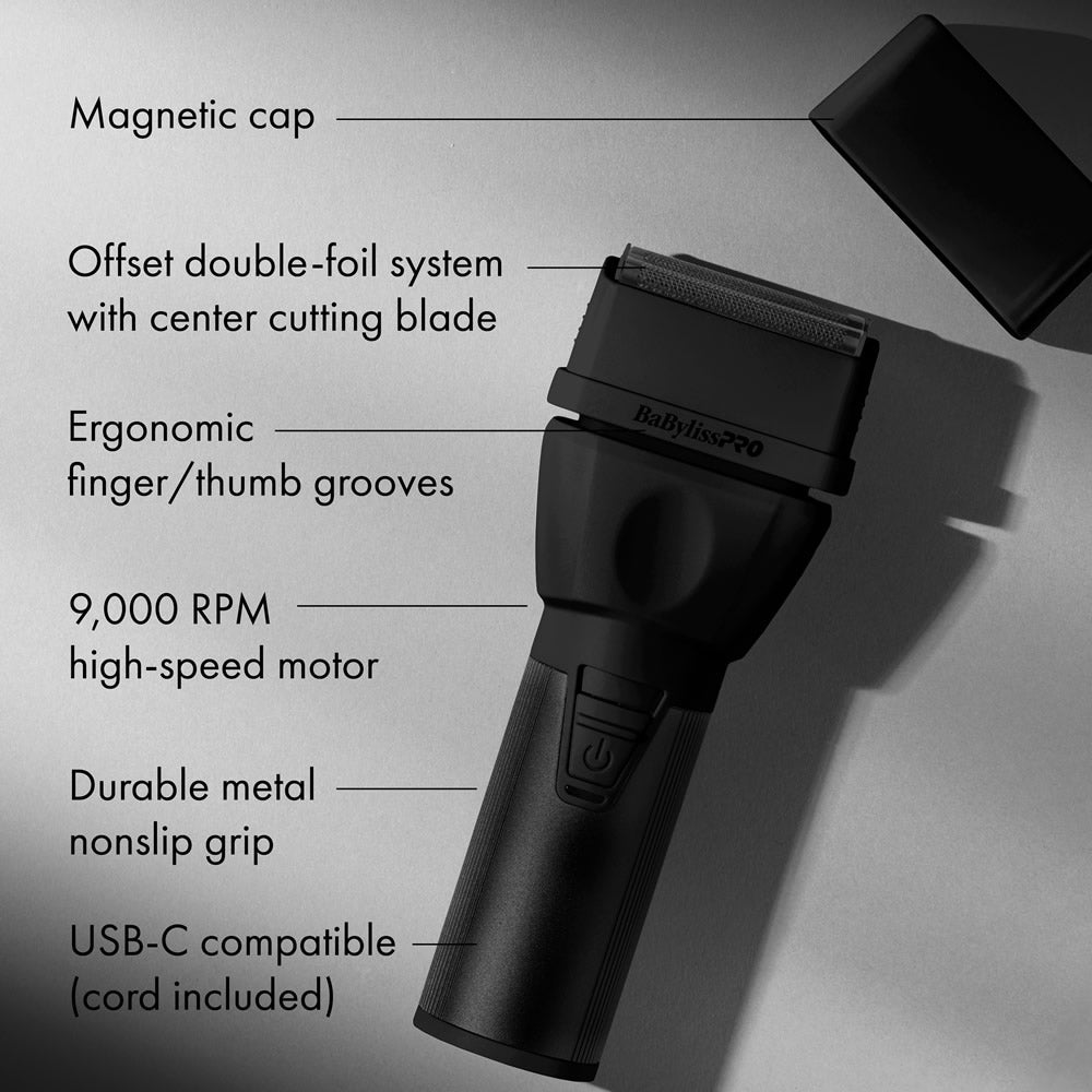 BABYLISSPRO COREFX SHAVER - BLACK (#FX75FS2MB)