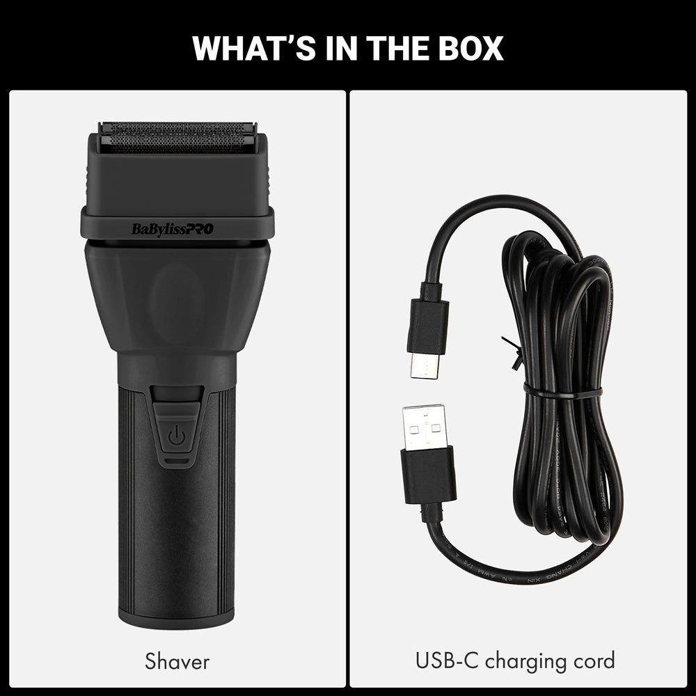 BABYLISSPRO COREFX SHAVER - BLACK (#FX75FS2MB)