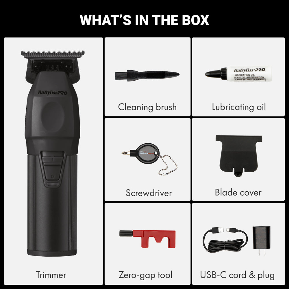 BABYLISSPRO COREFX TRIMMER - BLACK (#FX76MB)