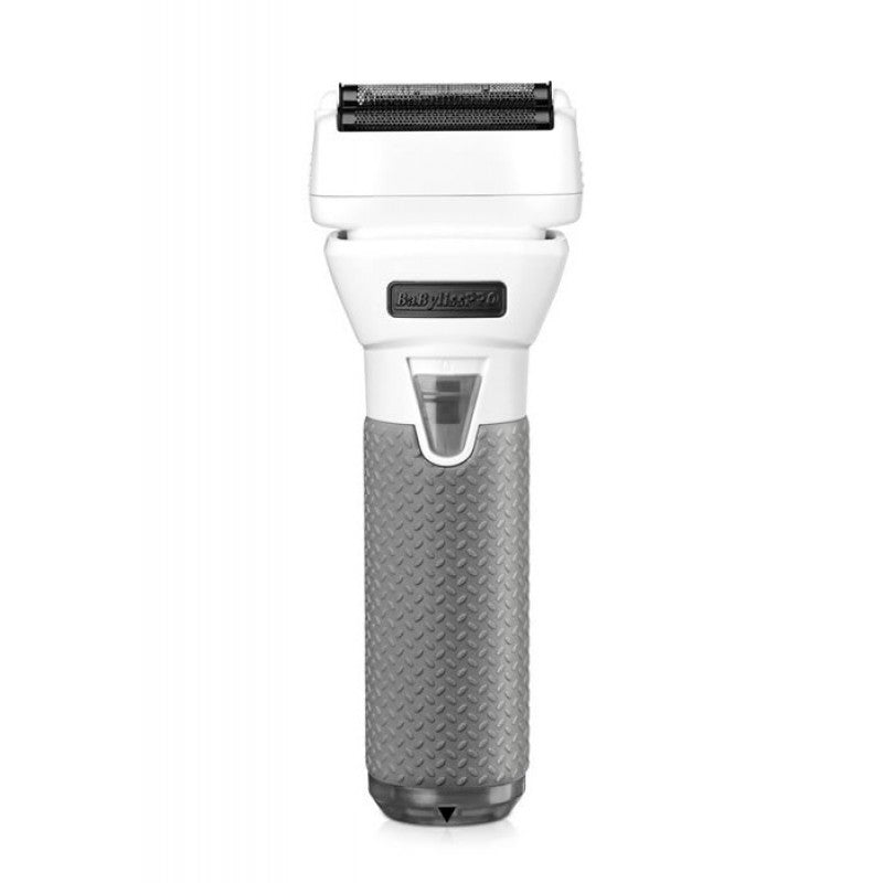 BabylissPRO Frostbyte FXONE all-metal double foil shaver with black titanium foils