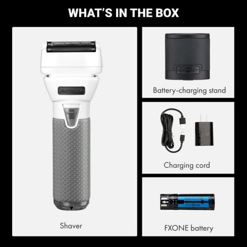 Frostbyte FXONE All-Metal Double Foil Shaver for Professional Fades