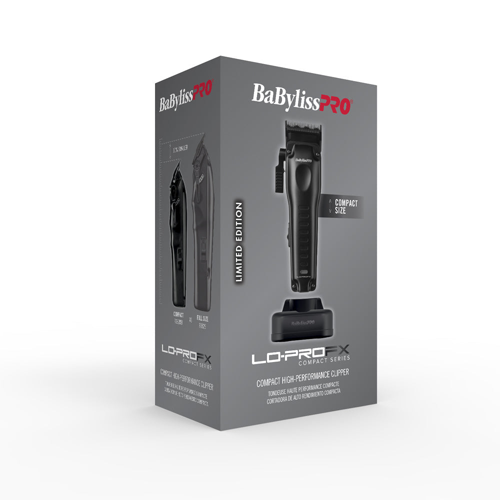 BABYLISSPRO COMPACT LO-PRO CLIPPER - BLACK (#FX82MB)