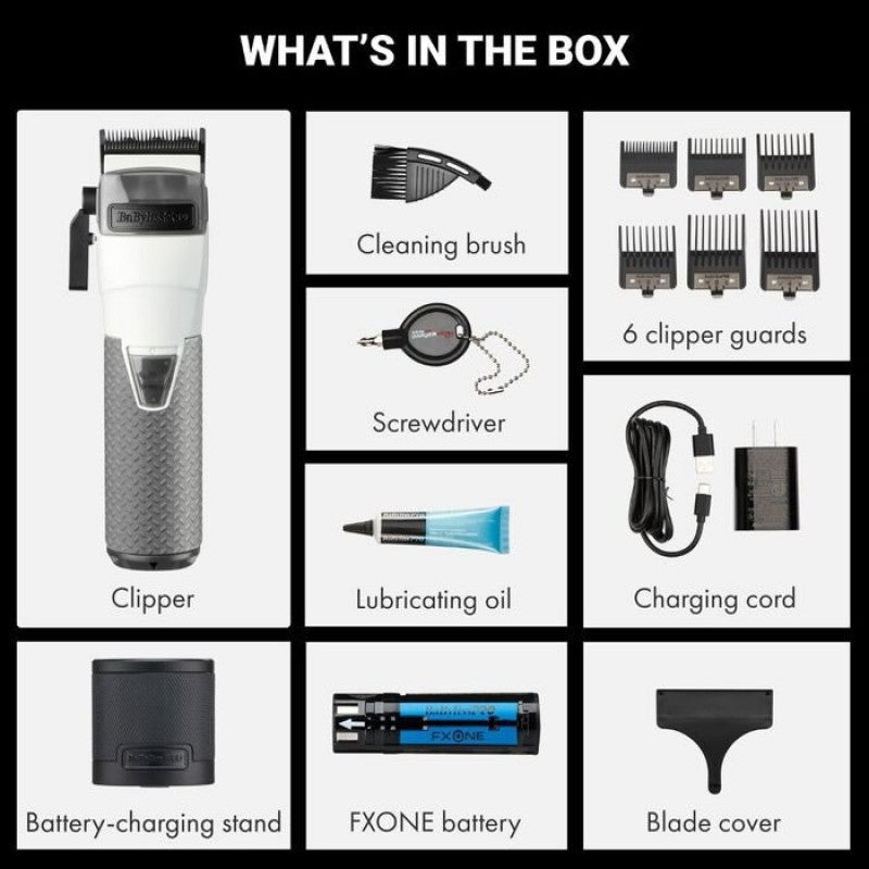 FXONE Frostbyte All-Metal Interchangeable Battery Professional Clipper
