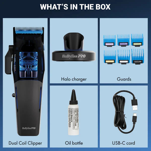 Dual Coil Professional Clipper - High-Performance Cordless Tool