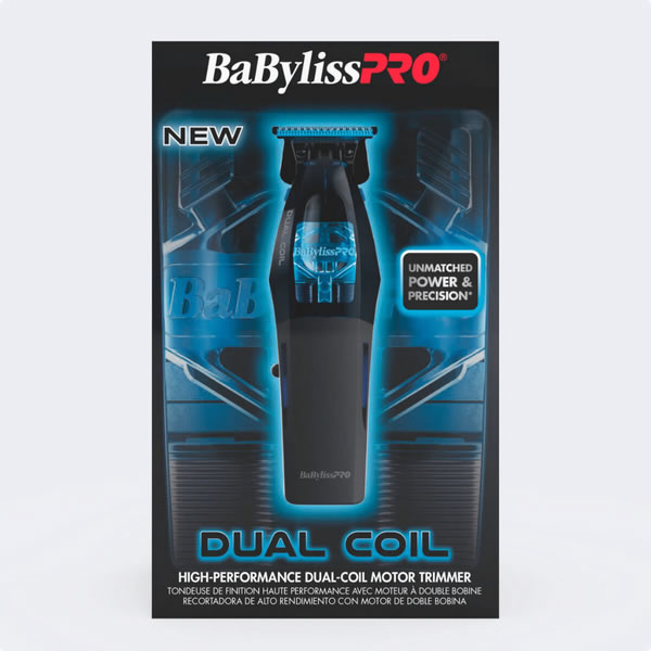 Dual Coil Professional Trimmer High-Performance Cordless Clipper