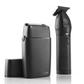 LimitedFX Matte Black Trimmer and Shaver combo set for professional barber use