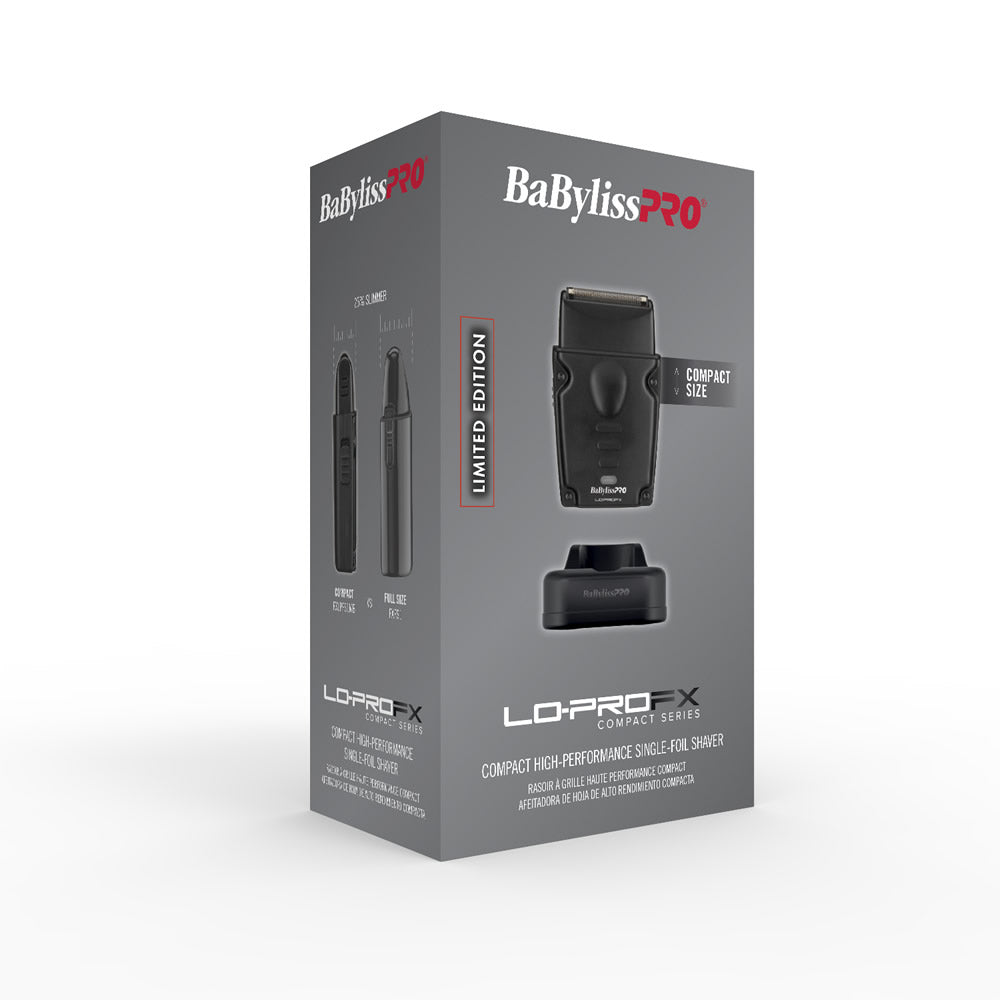 BABYLISSPRO COMPACT LO-PRO SHAVER - BLACK (#FXLPFS1MB)