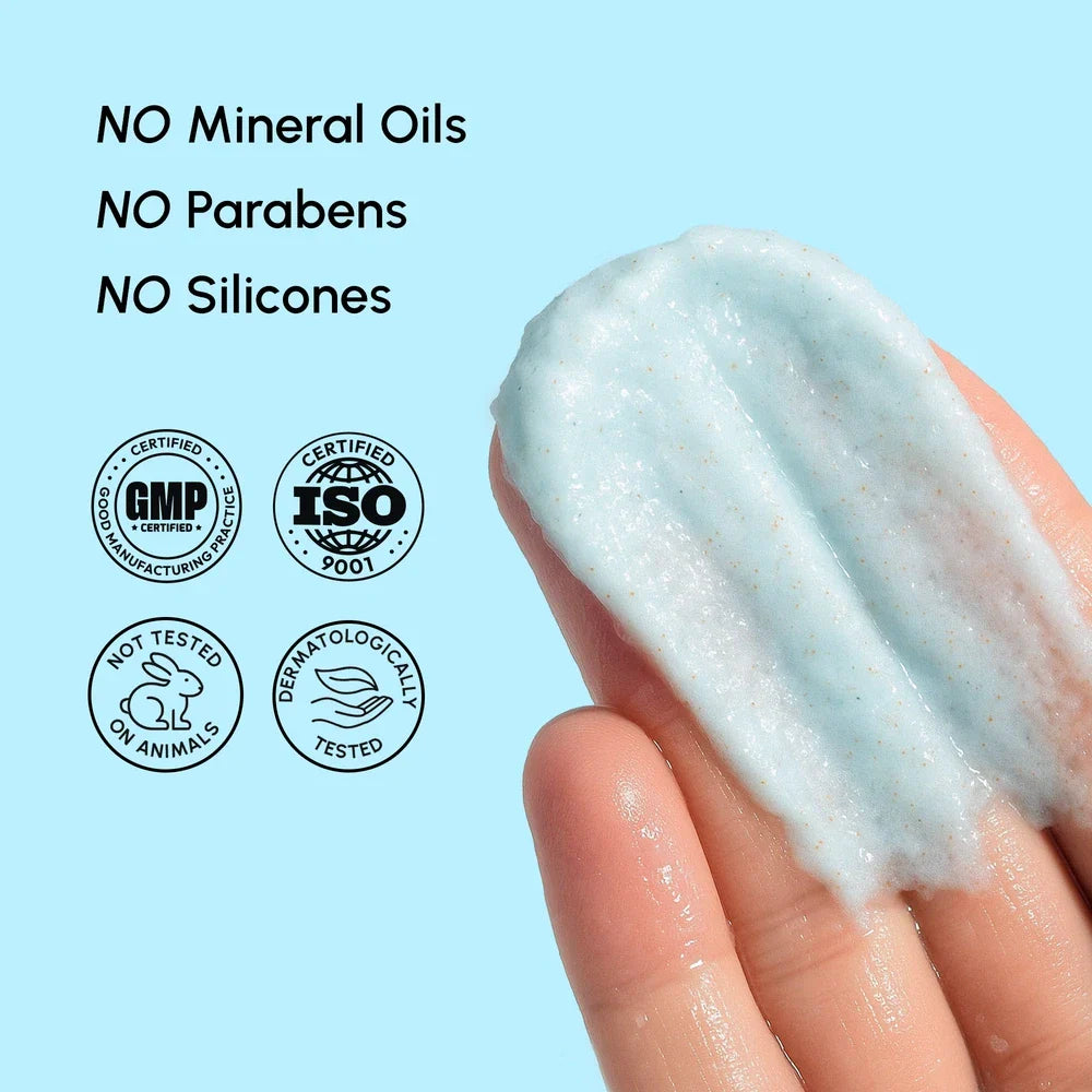 Microdermabrasion Face Polishing Scrub with Collagen Glycolic - Image 5