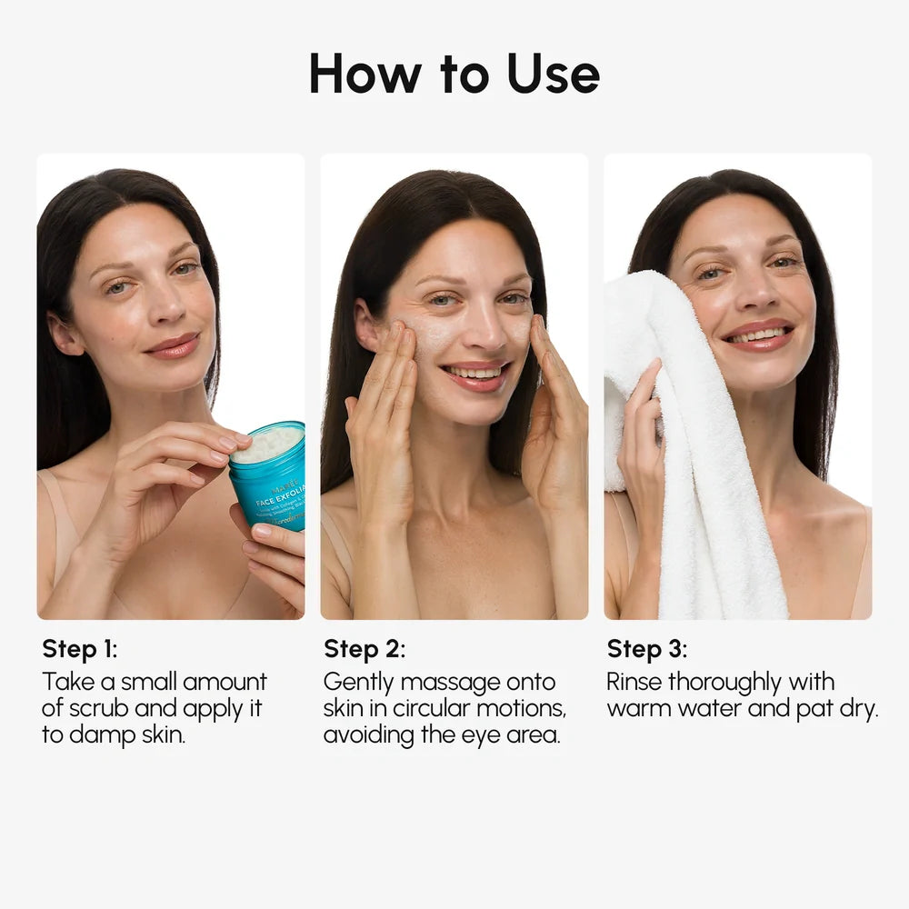 Microdermabrasion Face Polishing Scrub with Collagen Glycolic - Image 7