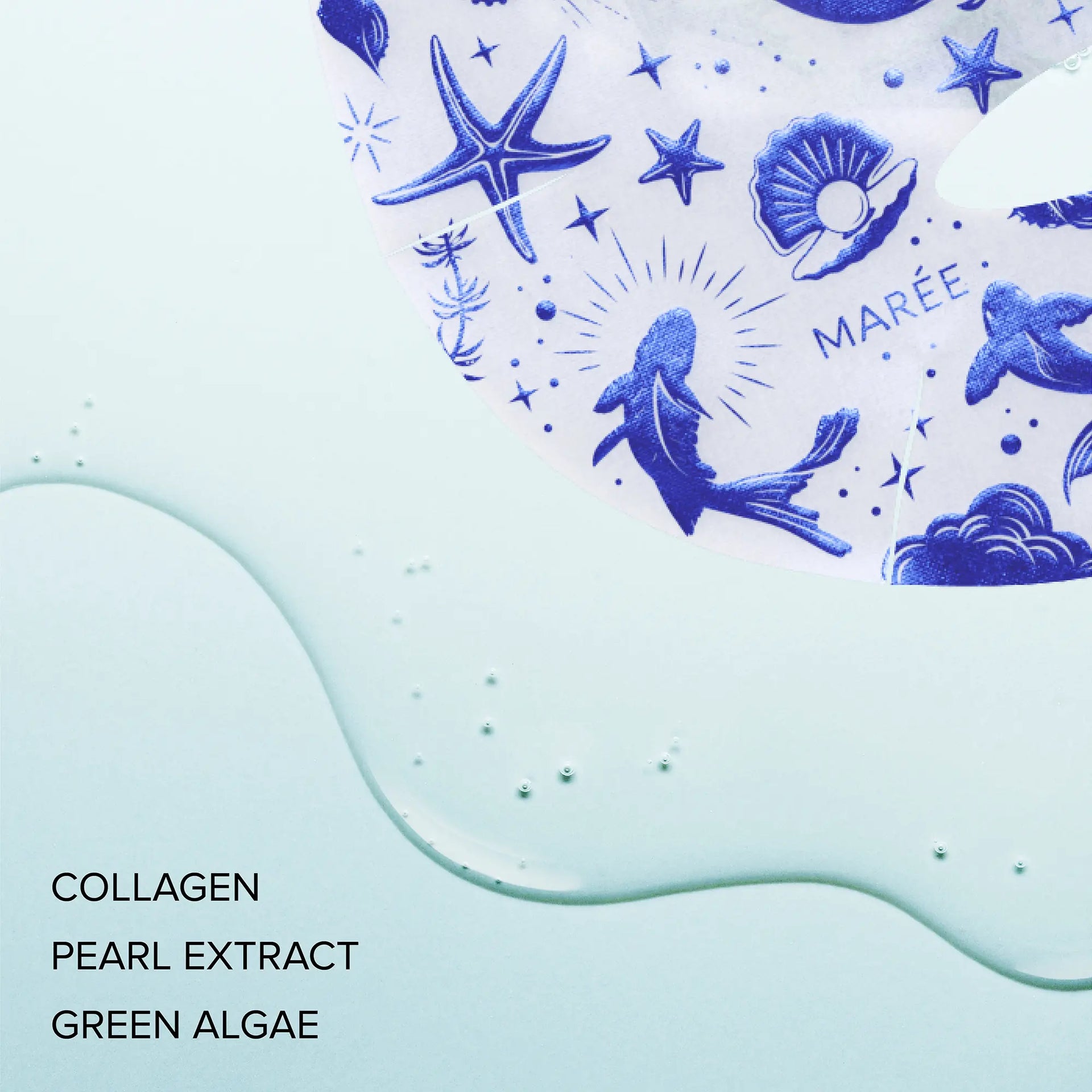 Marine Collagen Facial Sheet Masks for Dry Skin and Anti-Aging - Image 5