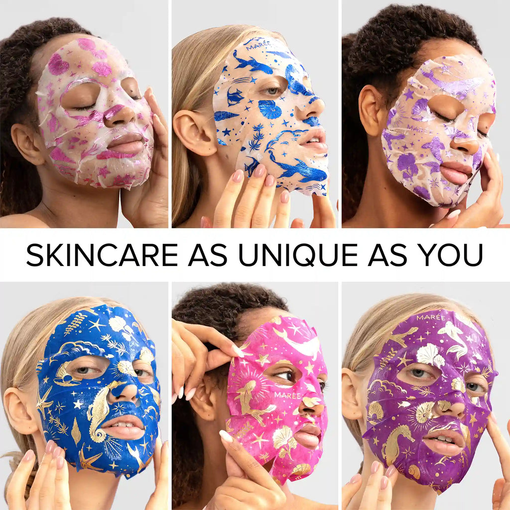 Marine Collagen Facial Sheet Masks for Dry Skin and Anti-Aging - Image 7