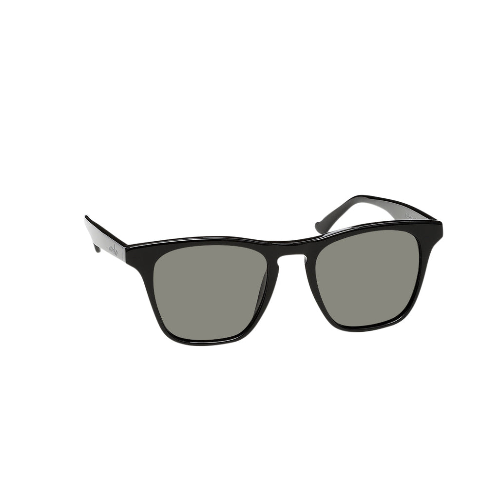 Fairhope Charcoal Wayfarer-Inspired Sunglasses