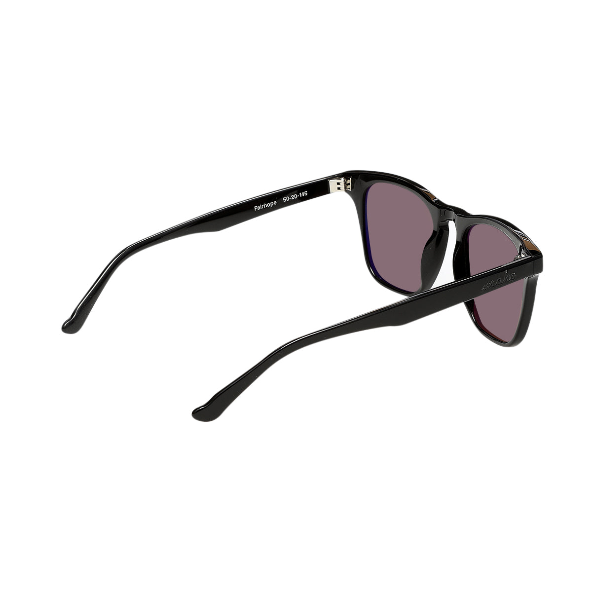Fairhope Charcoal Wayfarer-Inspired Sunglasses