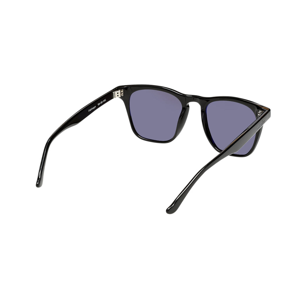 Fairhope Charcoal Wayfarer-Inspired Sunglasses
