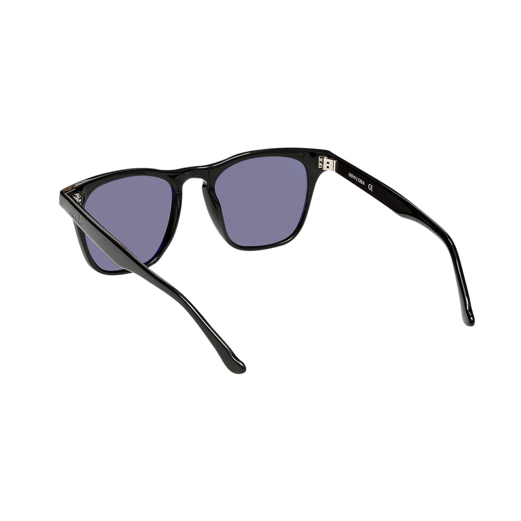 Fairhope Charcoal Wayfarer-Inspired Sunglasses