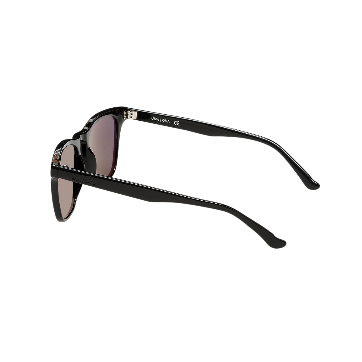 Fairhope Charcoal Wayfarer-Inspired Sunglasses
