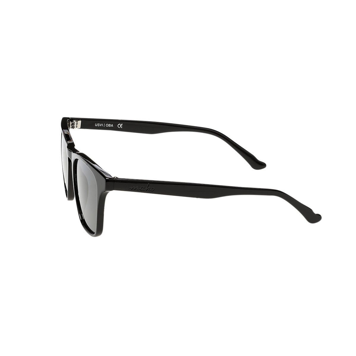 Fairhope Charcoal Wayfarer-Inspired Sunglasses