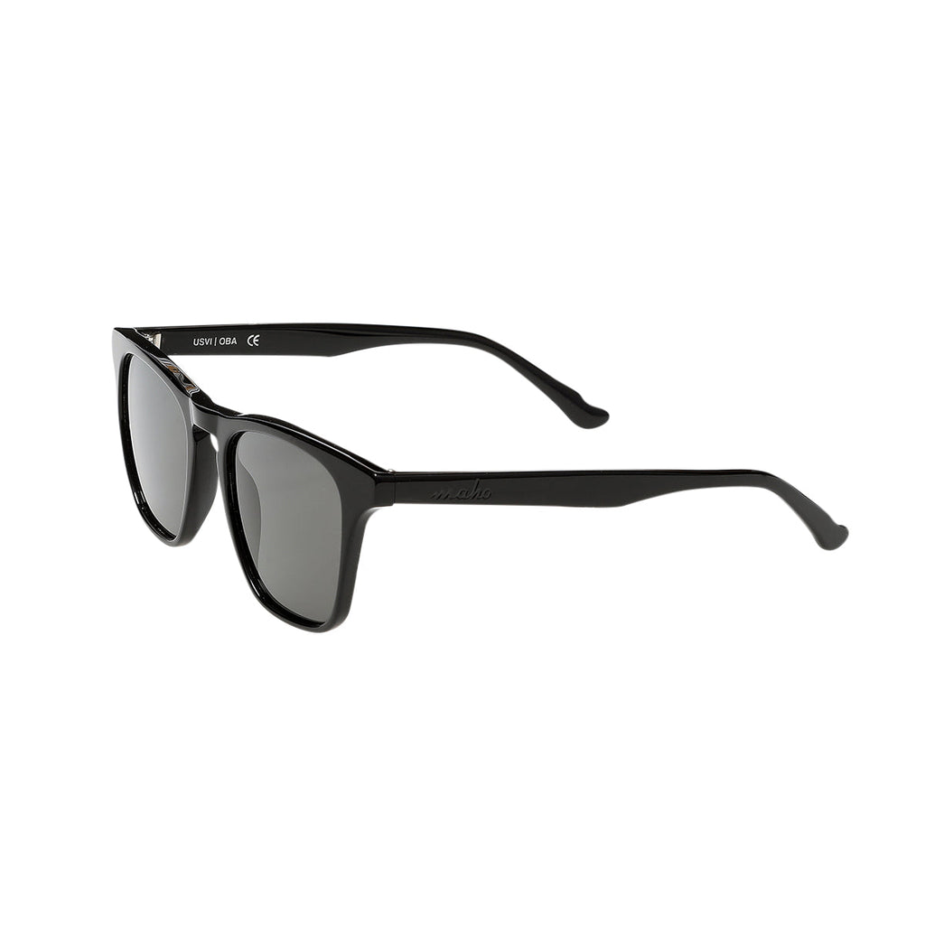 Fairhope Charcoal Wayfarer-Inspired Sunglasses