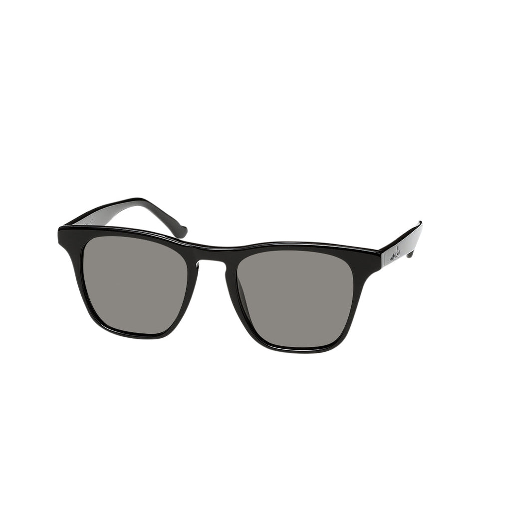 Fairhope Charcoal Wayfarer-Inspired Sunglasses