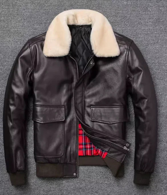 Urban Leather Pilot Jacket (One Piece)