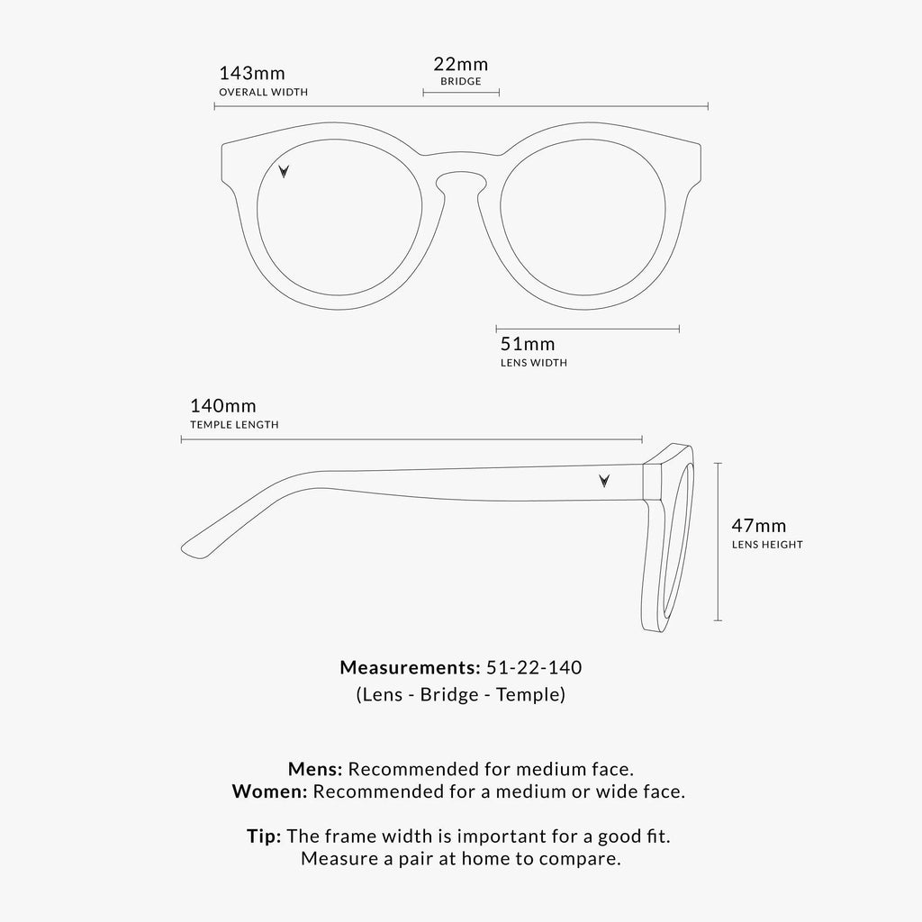 The Quinn Brown Pearl Polarized Sunglasses with Italian Acetate