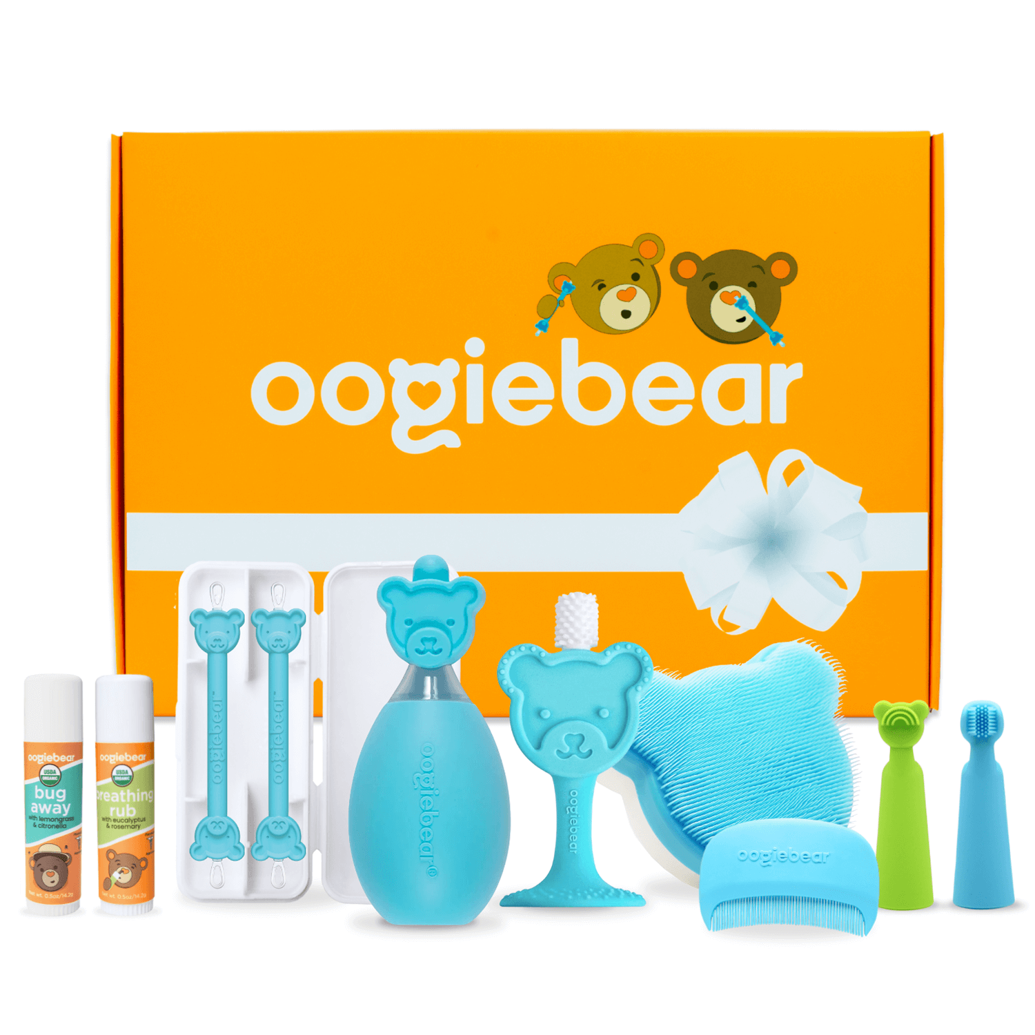 First Year Baby Care Gift Set with Organic Sleep Balm and Bug Away