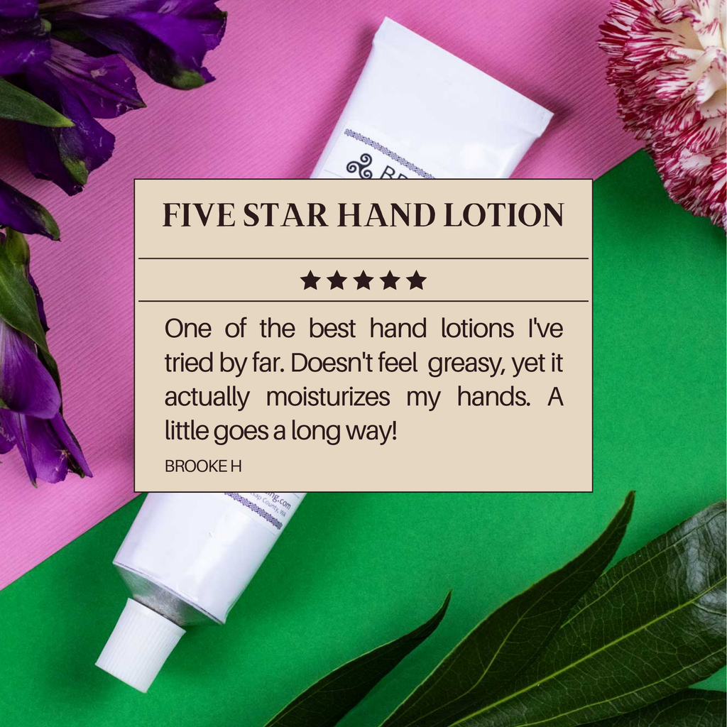Lughnasadh Natural Hand Lotion - Blackberries, Oats, and Honey