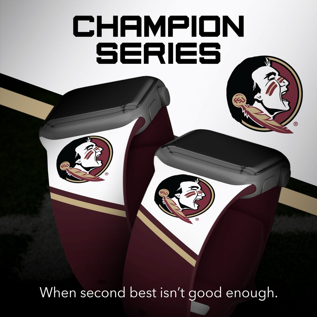 Florida State Seminoles HD Apple Watch Band