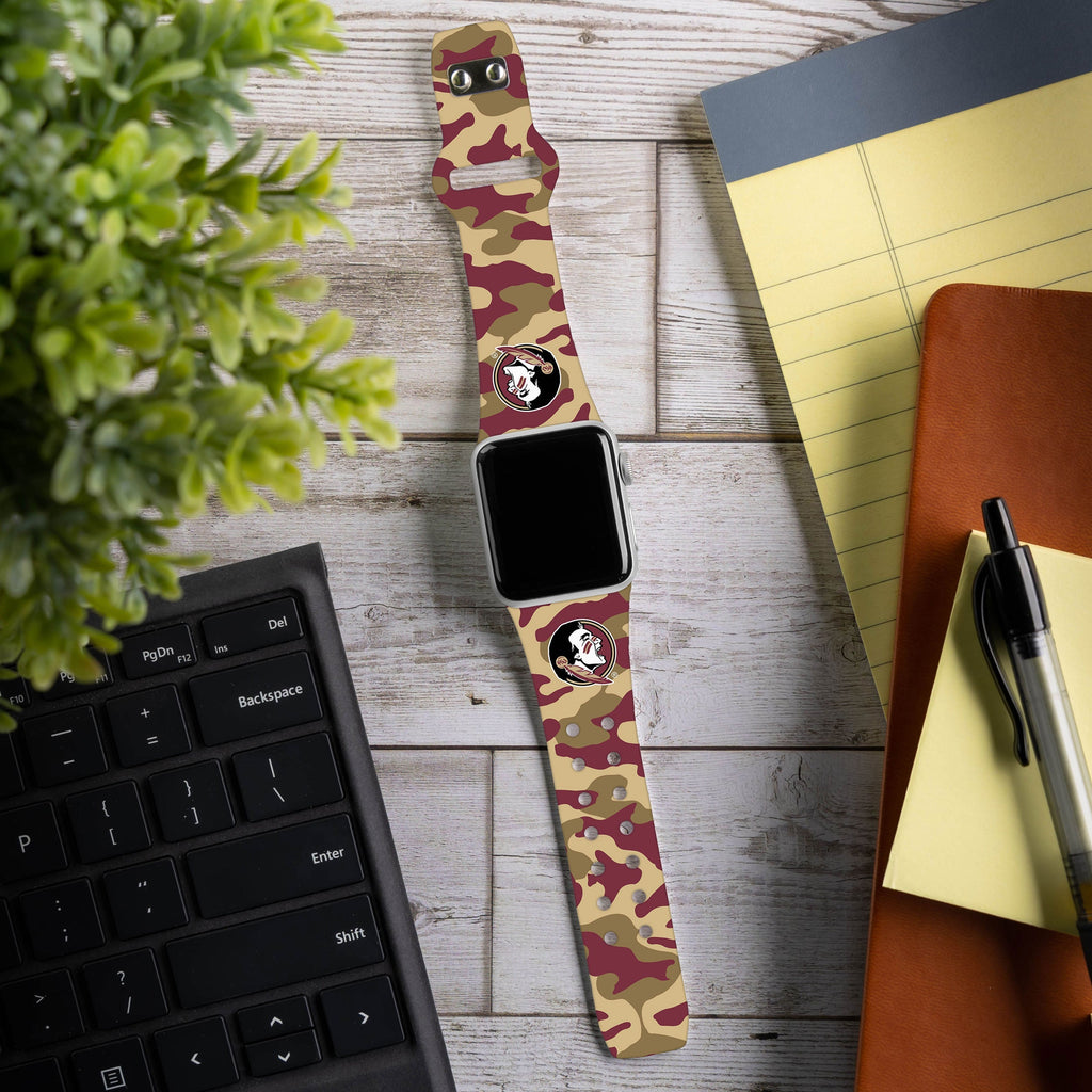 Florida State Seminoles HD Apple Watch Band