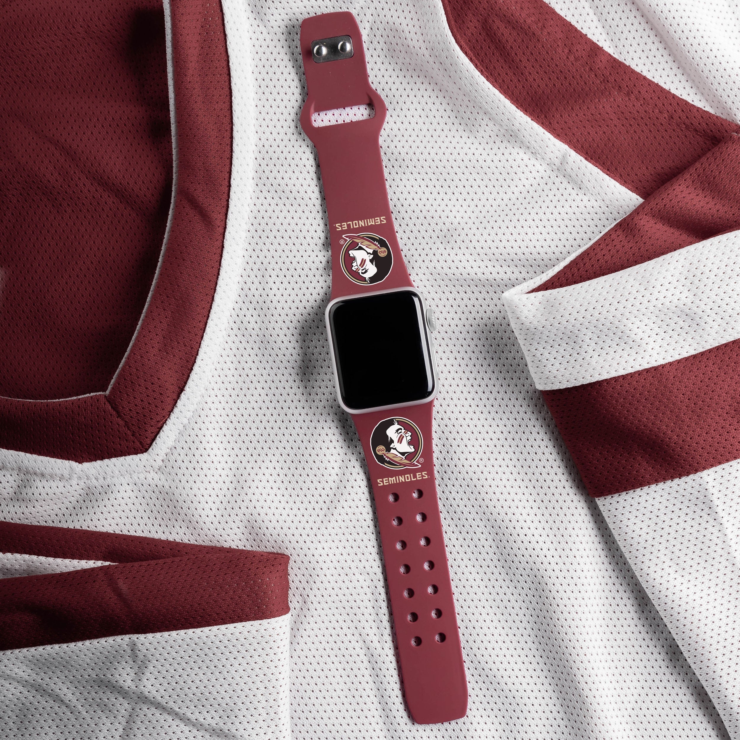 Florida State Seminoles HD Apple Watch Band