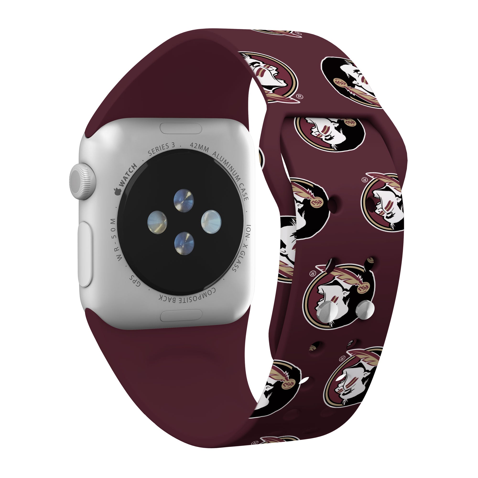 Florida State Seminoles HD Apple Watch Band