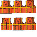 BULK PARADISE Non-Woven Kids Safety Vest - Maximum Safety and Versatile Fun - Kids Construction Vest-Safety Vest Kids Construction Vest Kids Kids Reflective Vest - Perfect for Parties Outdoor Play