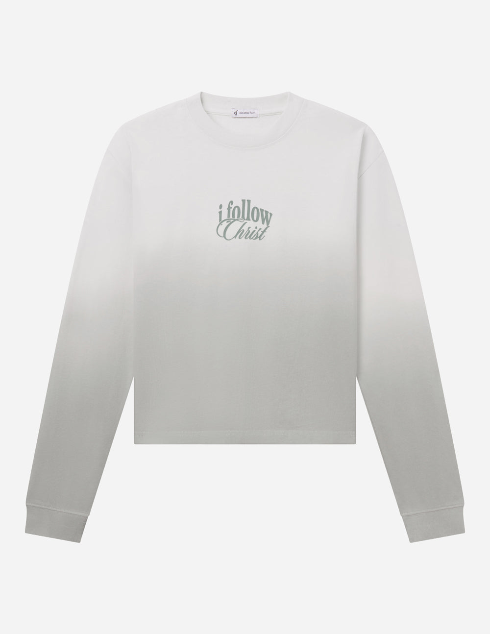 Follow Christ Long Sleeve Heavyweight Boxy Fit Graphic Tee