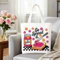 Go Spread It Christian Tote Bag Cute Gospel Jam Shopper